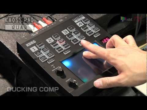 KORG KAOSS PAD QUAD ヘッドフォン出力に難あり KORG KAOSS PAD QUAD