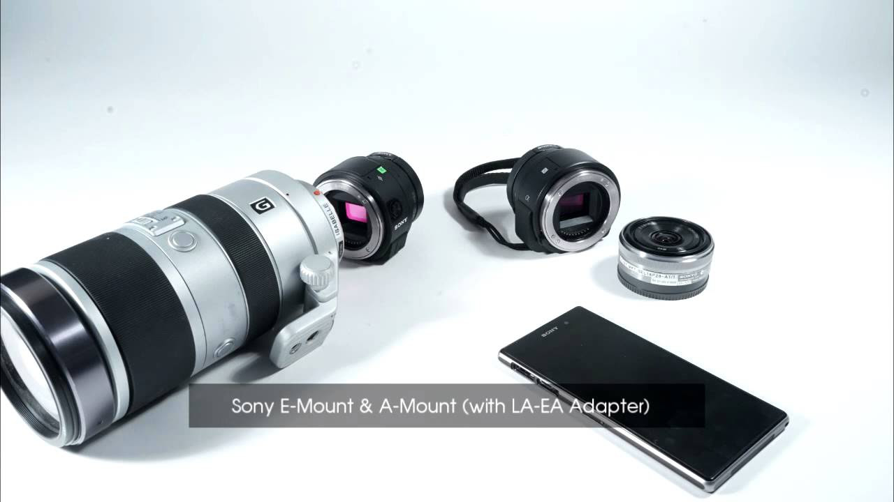 Sony ILCE-QX1 Lens Style Alpha Camera Unboxing - YouTube