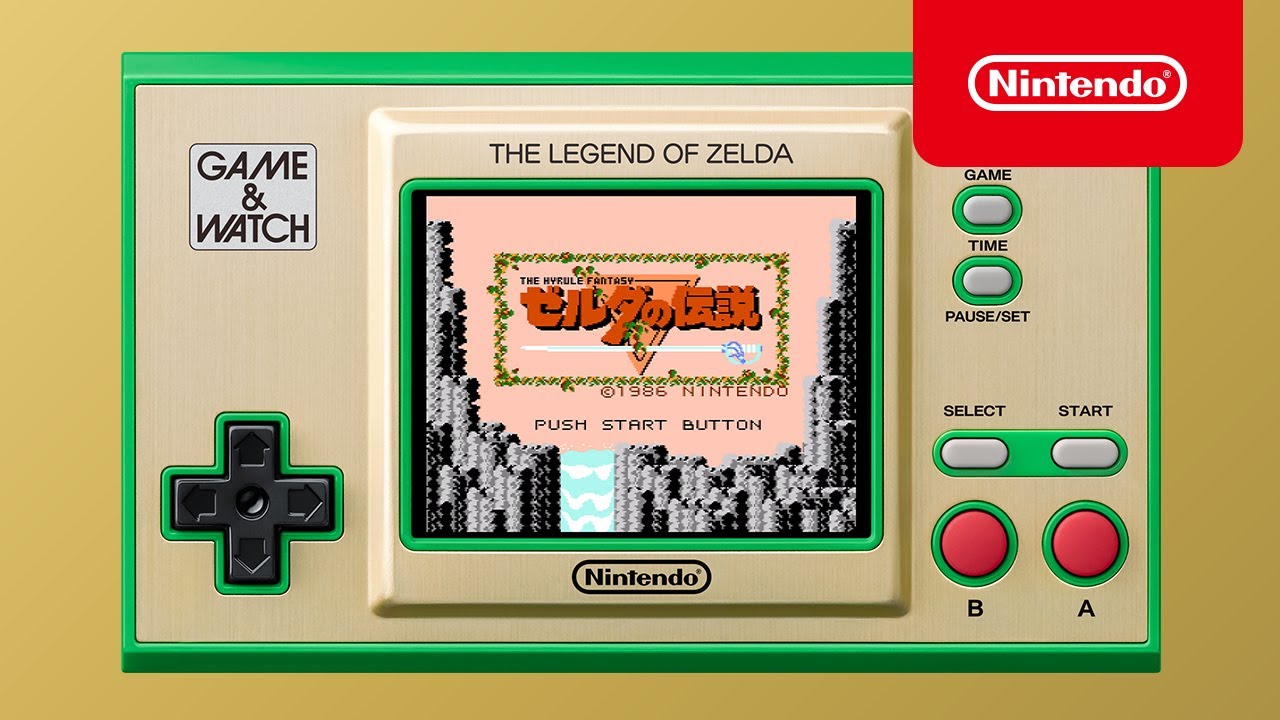ゲーム＆ウオッチ ゼルダの伝説 紹介映像 - YouTube