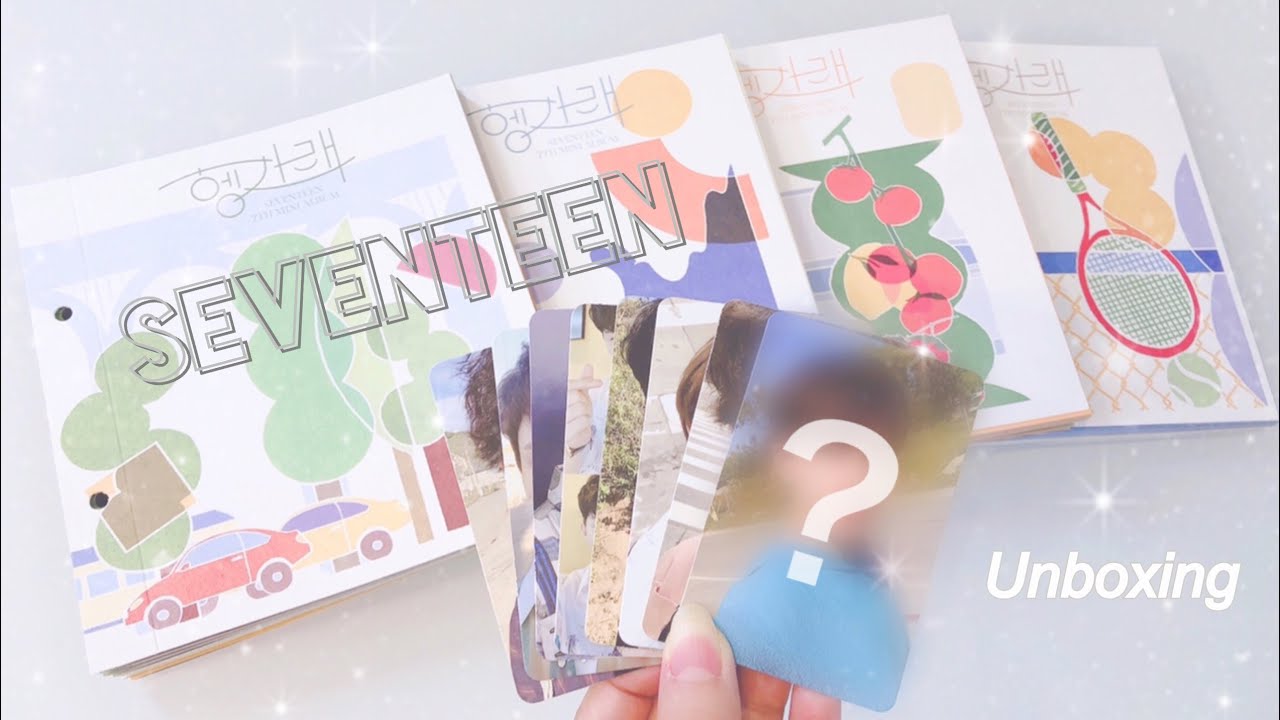 Unboxing］SEVENTEEN 7TH MINI ALBUM Heng:garae 開封 ♡ セブチ