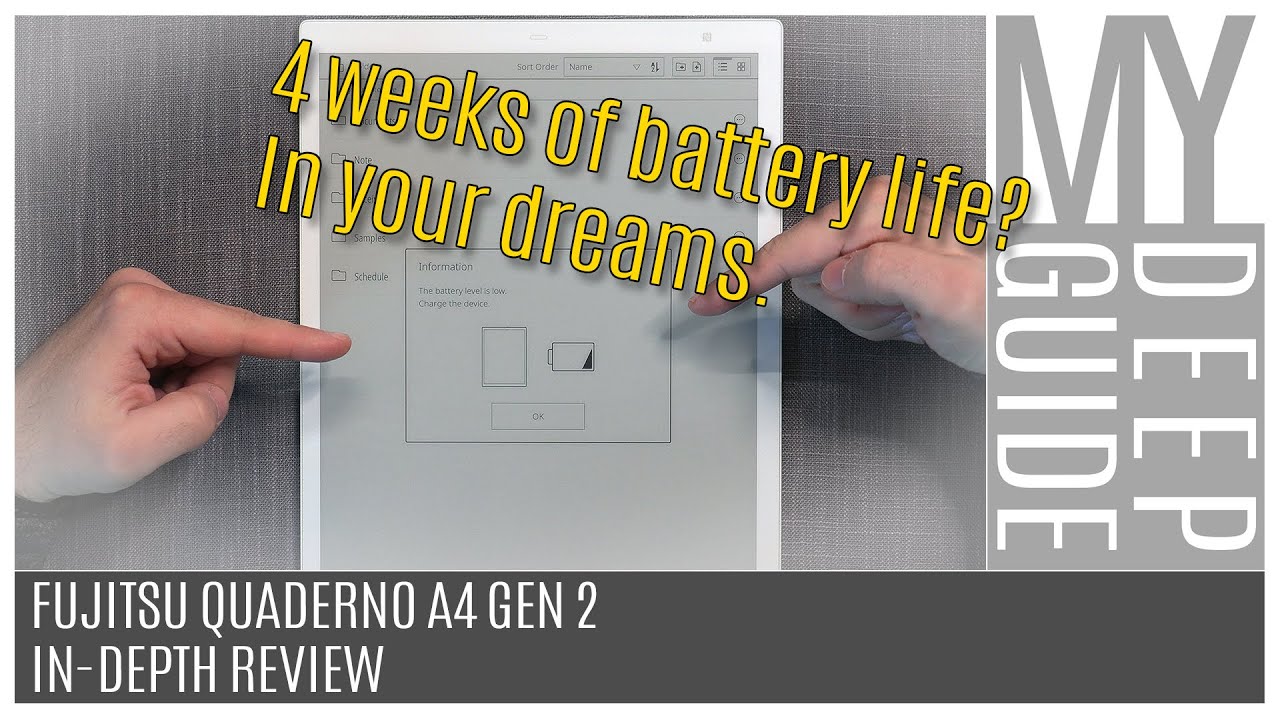 Fujitsu Quaderno A4 Gen2: In-Depth Review of an elusive 13.3