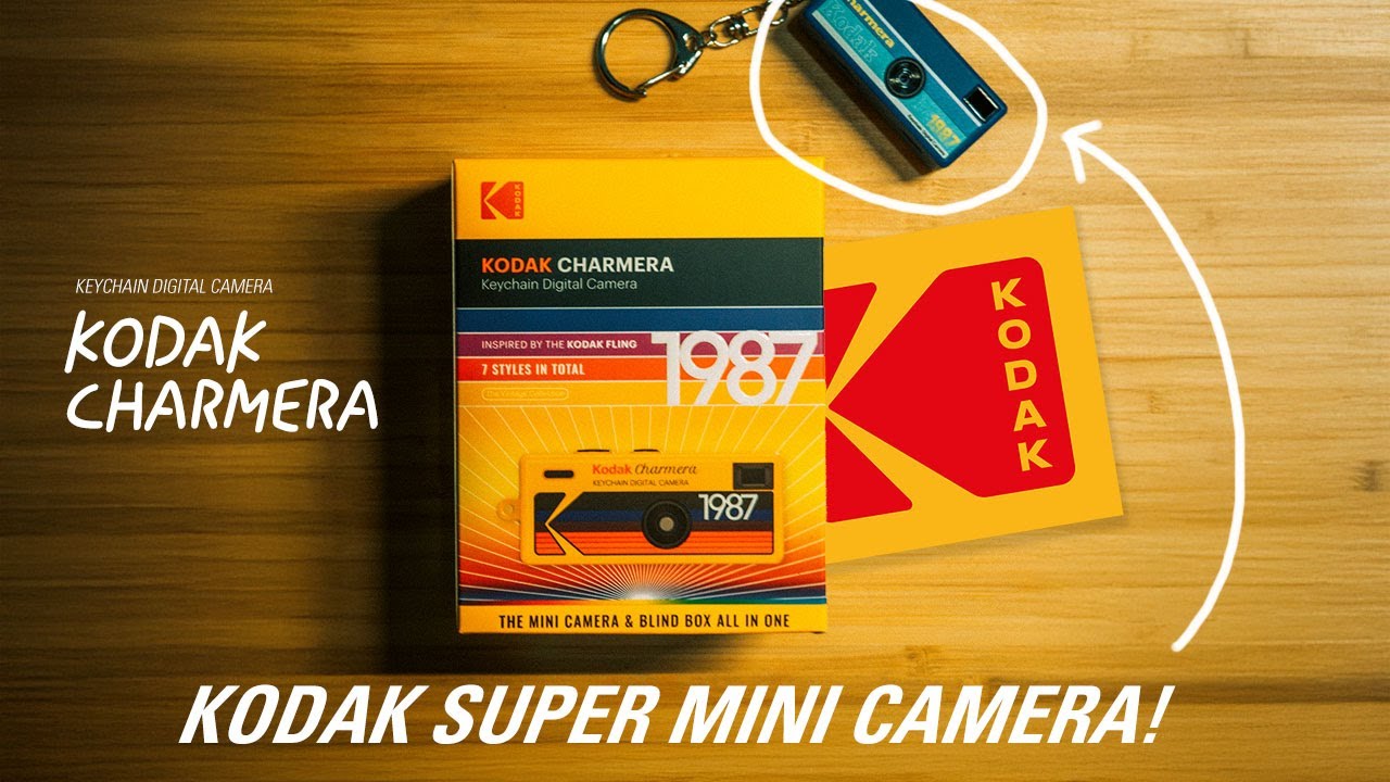 KODAK mini camera Review! You can use this as Keychain also