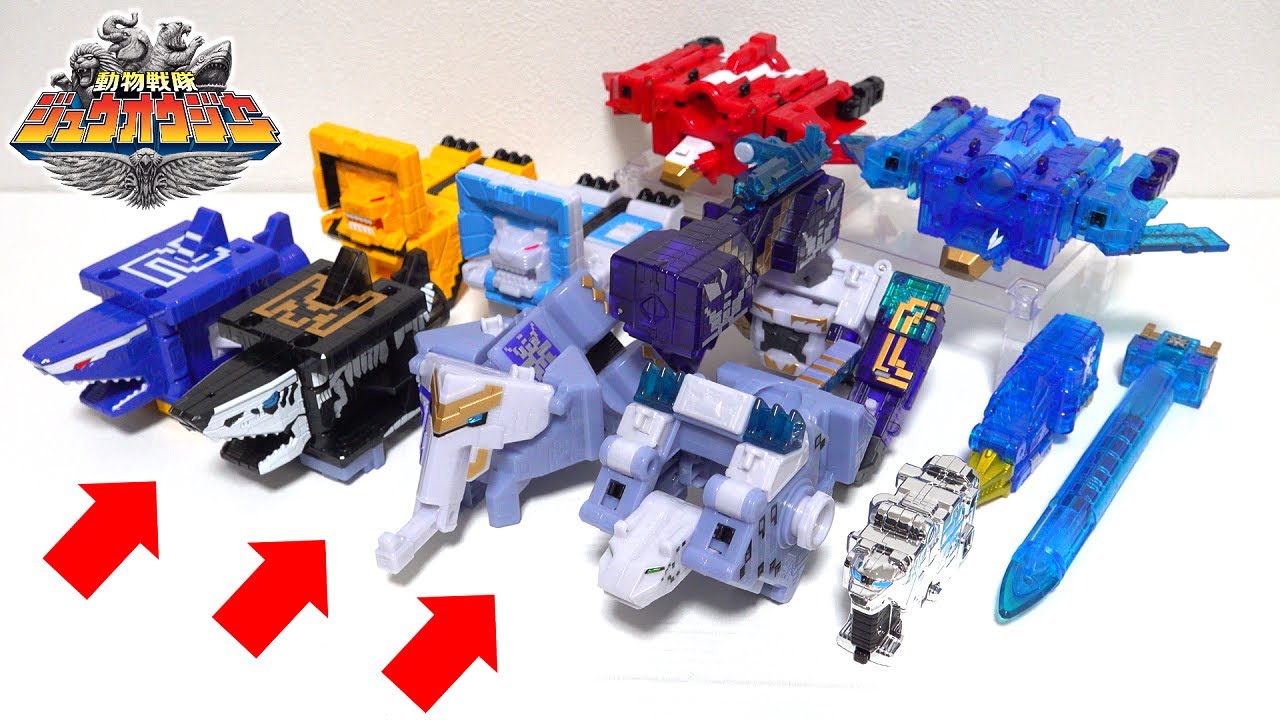 ❄Ice Age animals combine into robots!? Korean version of Zyuoh