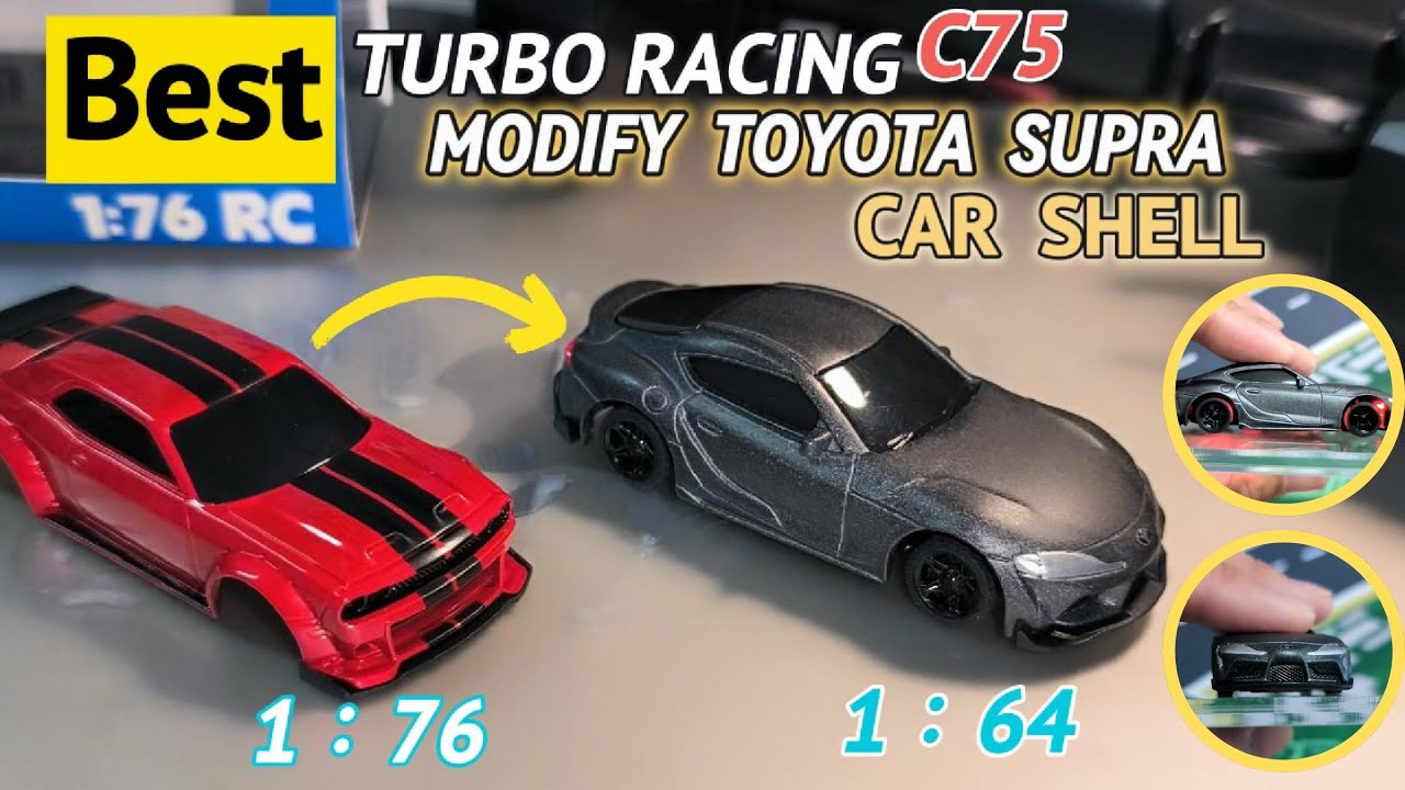 Turbo Racing】【Best】 Car Shell | C75 Became [Toyota Supra] 1/64