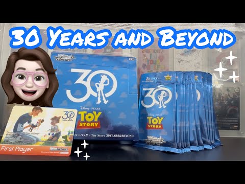Toy Story 30 Years and Beyond Weiss Schwarz Booster Box Opening