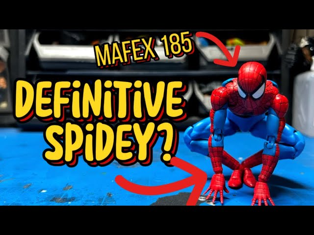 Mafex Spider-Man (Classic Costume) Marvel Action Figure Review