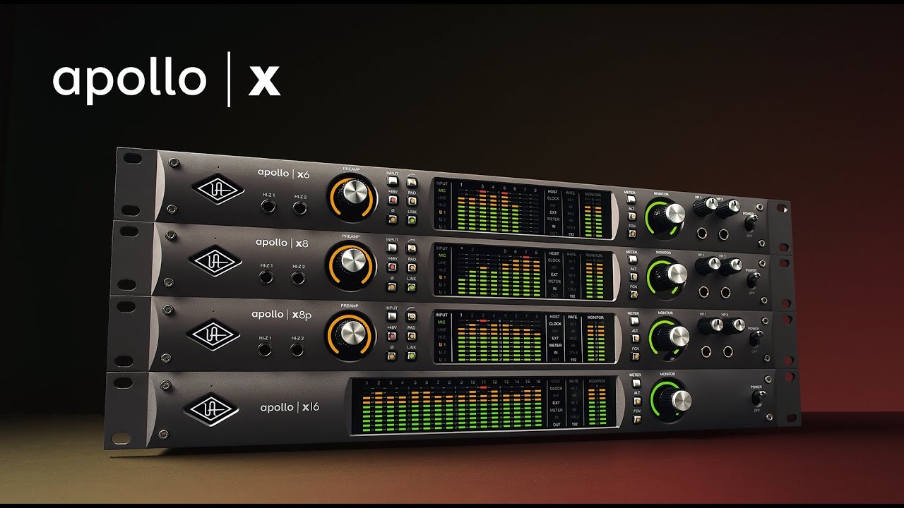 Universal Audio Apollo Xシリーズ | クラス最高のオーディオ