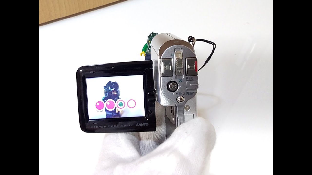 SANYO Xacti DMX-C5 Camcorder Digital Movie Camera - YouTube