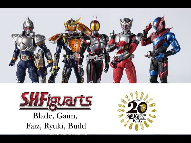 Unboxing Video: S.H. Figuarts 20 Kamen Rider Kicks Ryuki, Gaim