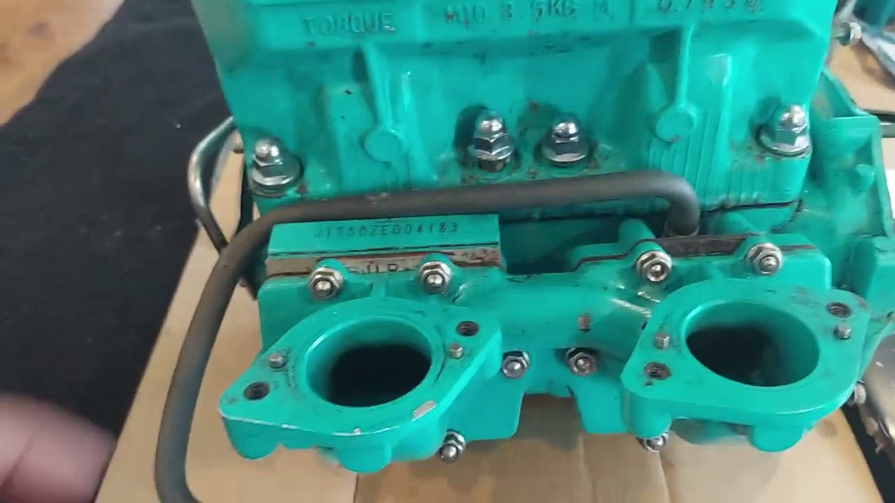 SBT Kawasaki 750 engine exchange explained. Unboxing. SS STS STX
