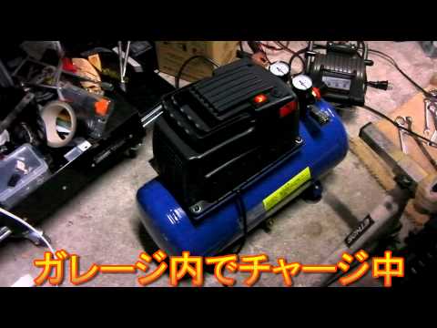 山善（YAMAZEN）オイルレスミニコンプレッサーYCP 12 - YouTube