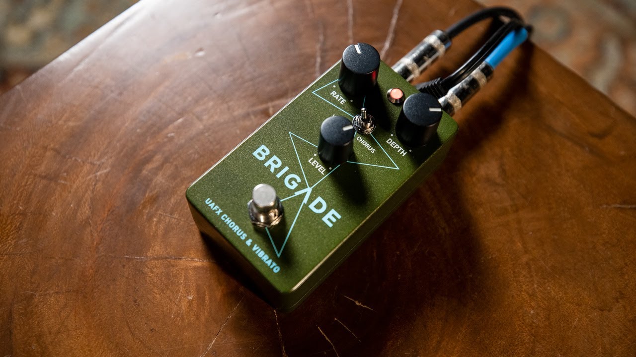 Universal Audio UAFX Brigade Chorus & Vibrato Pedal | Demo and