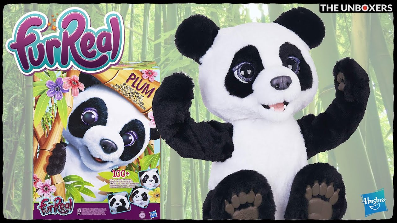 FurReal Plum, the Curious Panda Review - YouTube