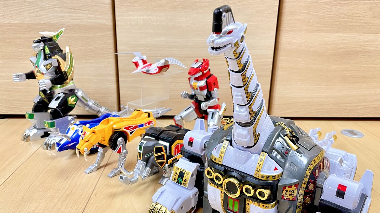 1992年】恐竜戦隊ジュウレンジャー PowerRangers - YouTube