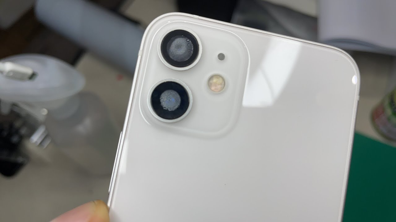 iPhone 12 mini water damage repair that won't start [camera water