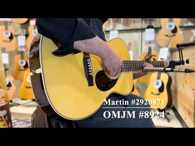 Martin OMJM #2920871 【ジョンメイヤー】【ピックアップ搭載】 - YouTube