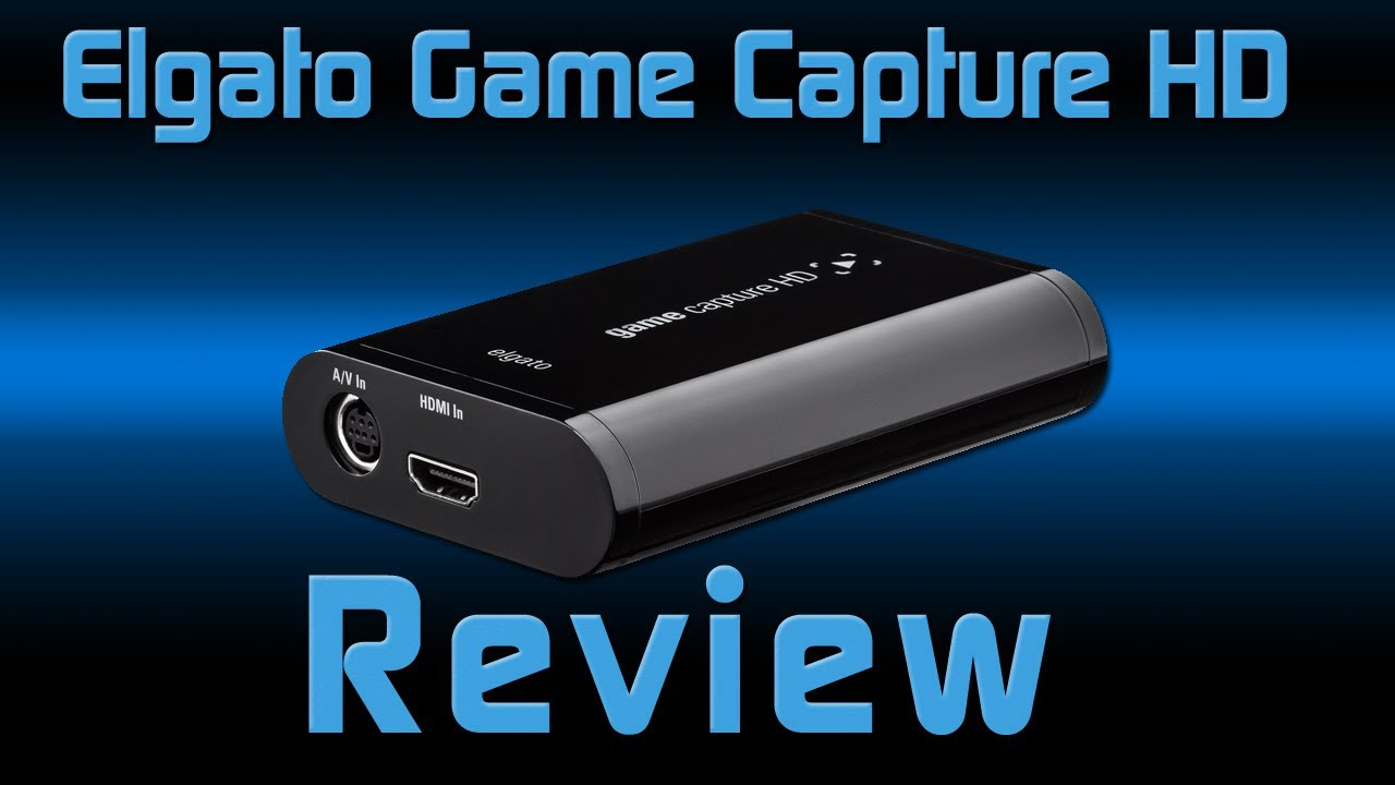 Elgato Game Capture HD Capture Card Review - YouTube