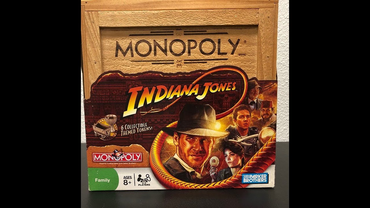 Indiana Jones Monopoly - YouTube