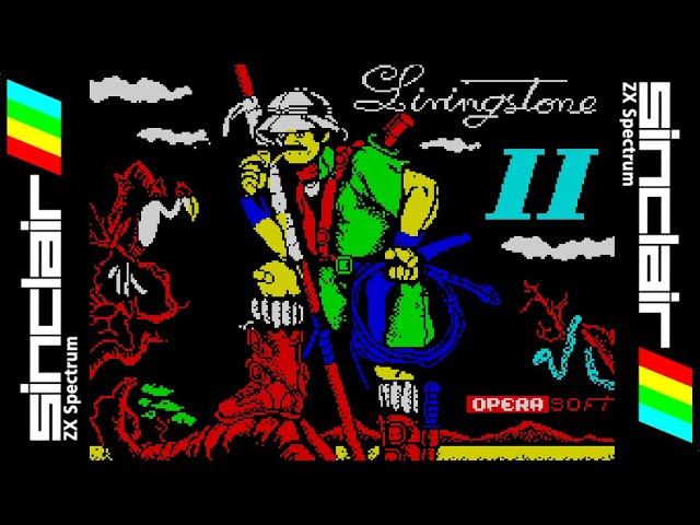 LIVINGSTONE SUPONGO II (1989) Walkthrough, ZX Spectrum - YouTube