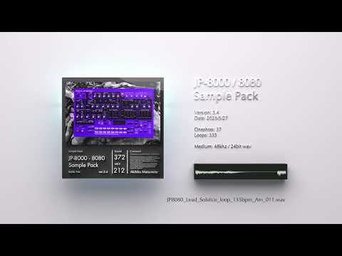 JP-8000 - 8080 (Sample Pack)