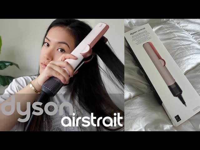 DYSON AIRSTRAIT (pink) | unboxing & first impressions - YouTube