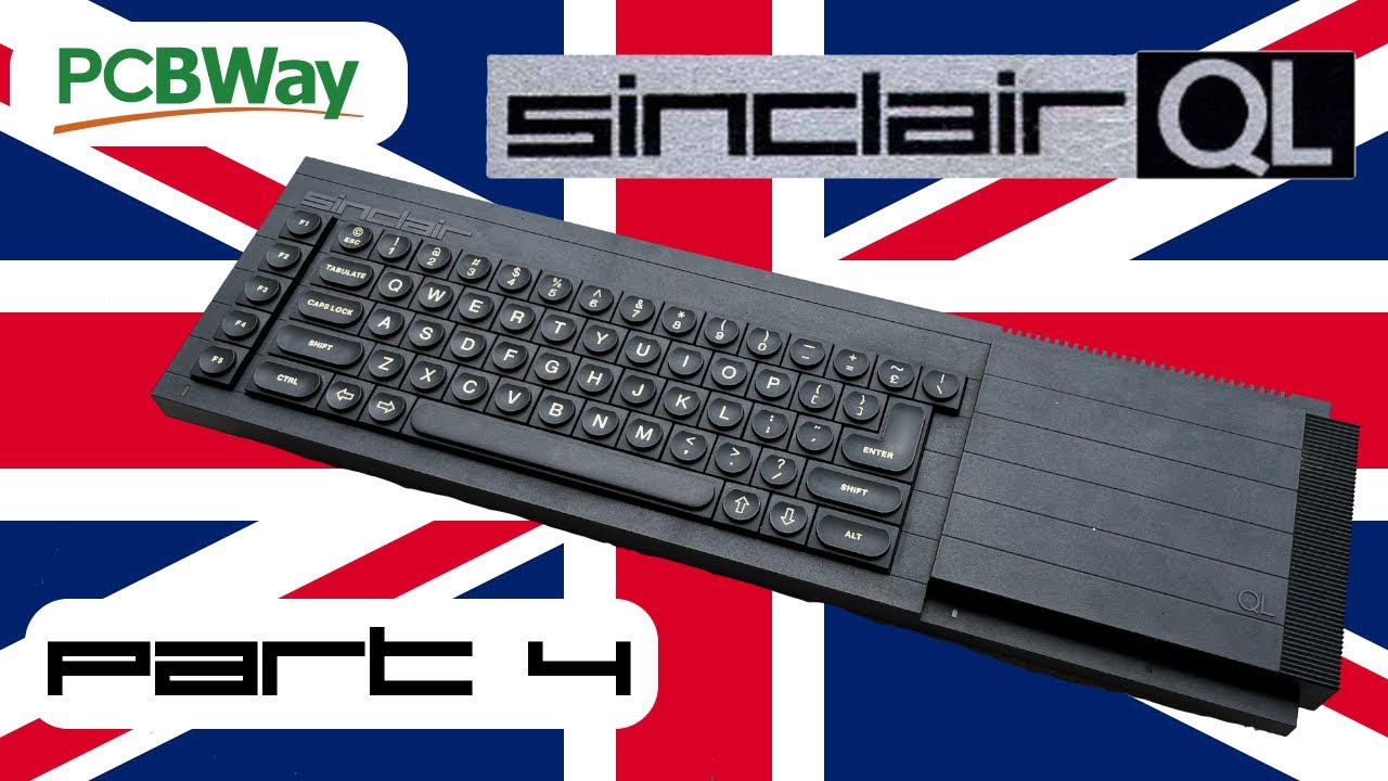 🇬🇧 Sinclair QL: Part 4 (VGA Video Output) [#TCE0566] - YouTube