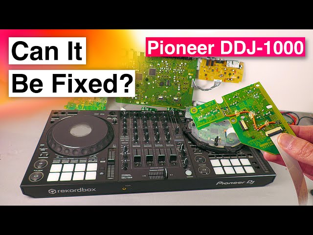 I bought a faulty Pioneer DDJ-1000 Controller - Can I fix it
