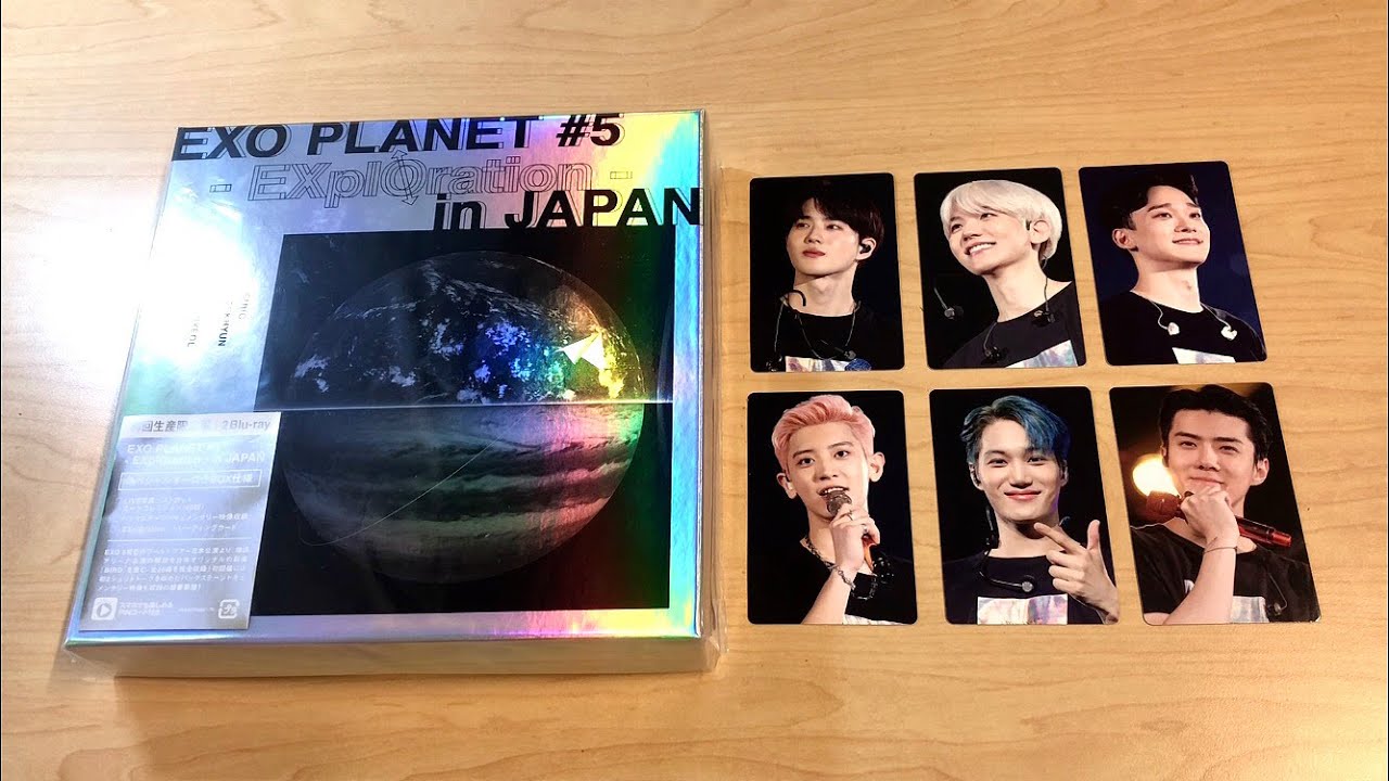 Unboxing] EXO Planet #5 - EXplOration in Japan Concert DVD (EXO-L