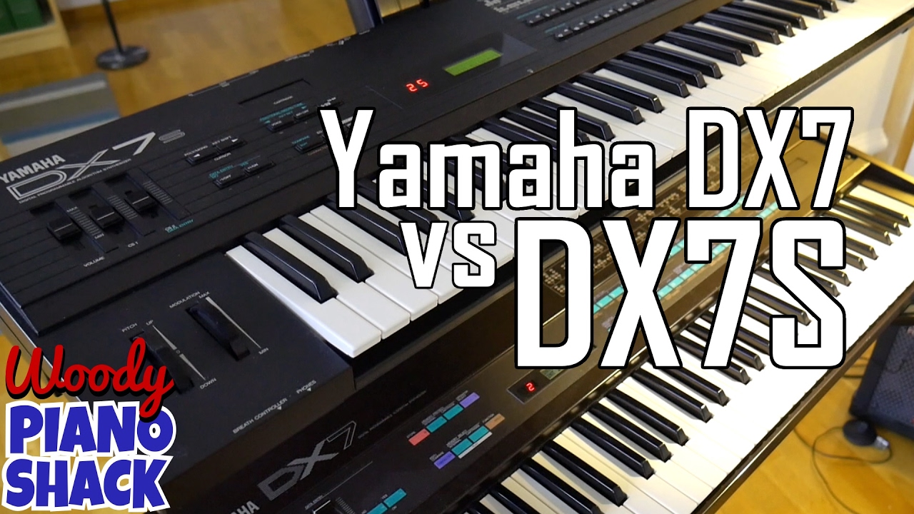 Yamaha DX7 versus DX7ii (Mk2, DX7S) - YouTube