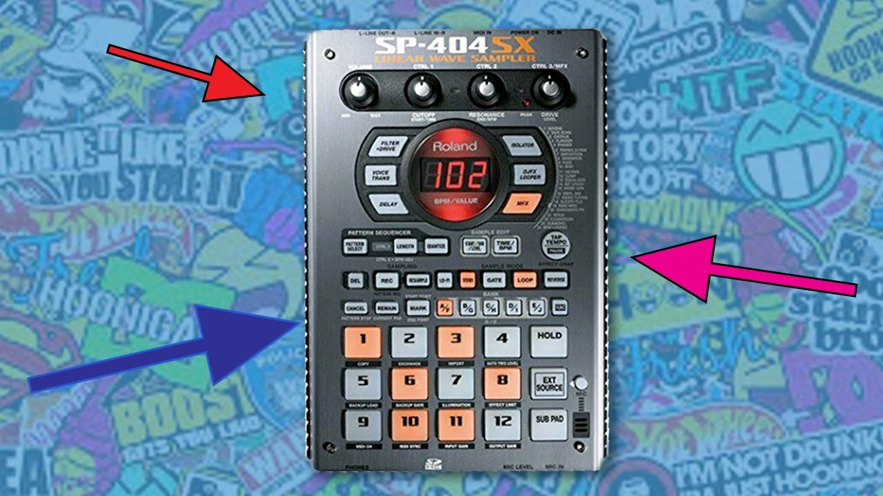 Customising your SP404sx/a 👨‍🎨 🎨🖌 (Full breakdown of options