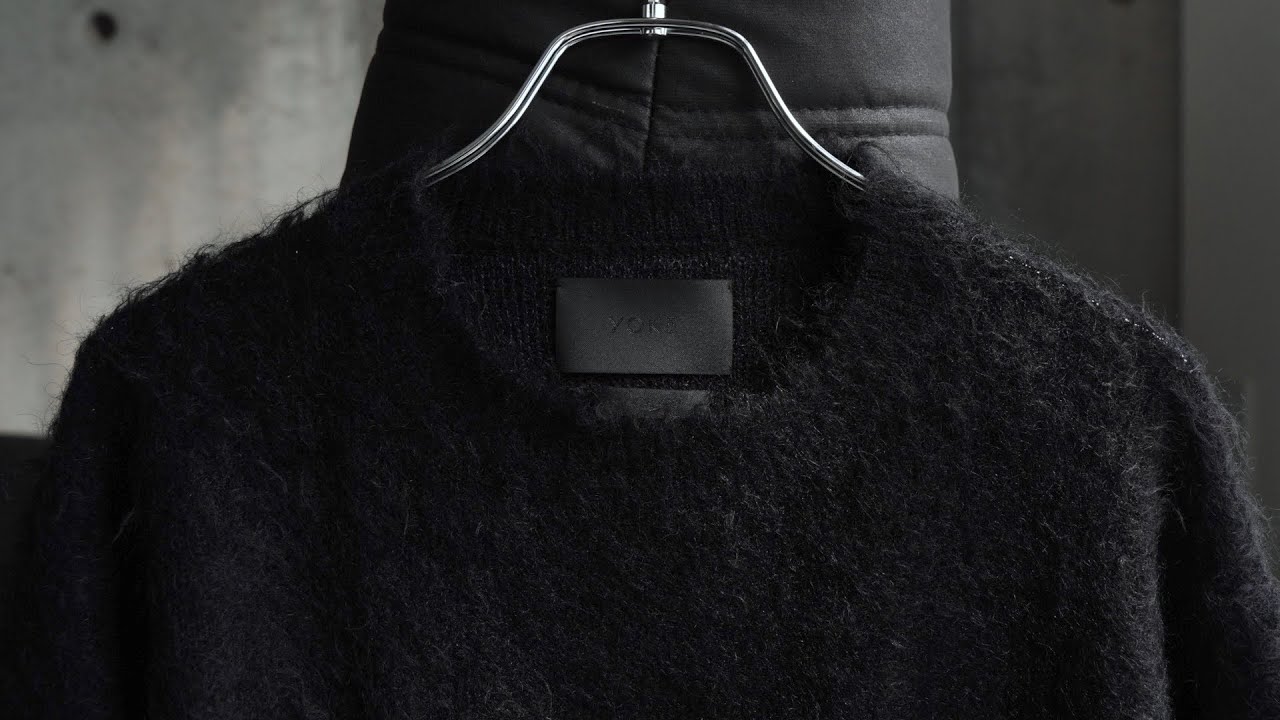 冬のモヘアニットはヨークで決まり | YOKE - YouTube