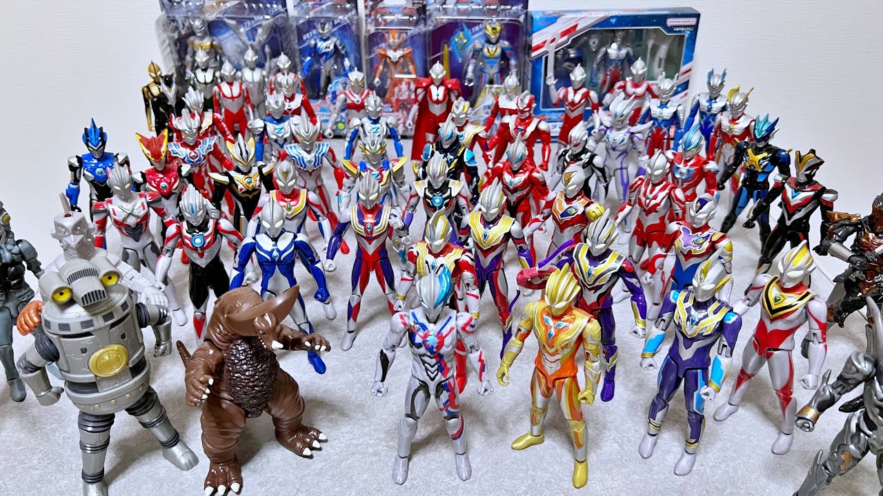 勢揃い】ウルトラアクションフィギュア大特集！ - YouTube
