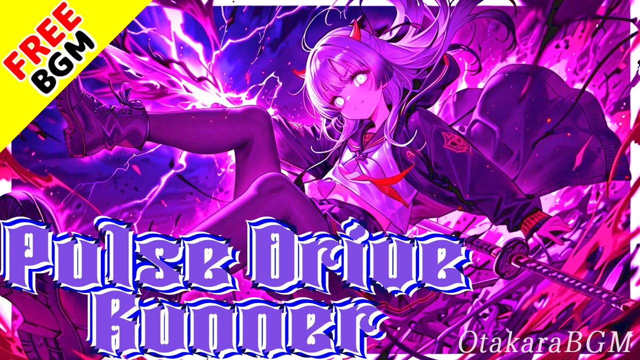 フリーBGM / 歌あり】Pulse Drive Runner｜限界を超えて突き進む