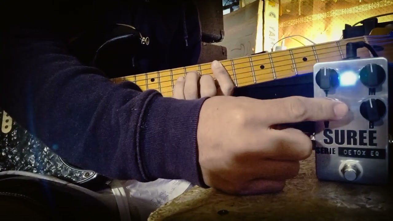 Homebrew Electronics (Paul Gilbert) Detox EQ Pedal | CME Gear Demo