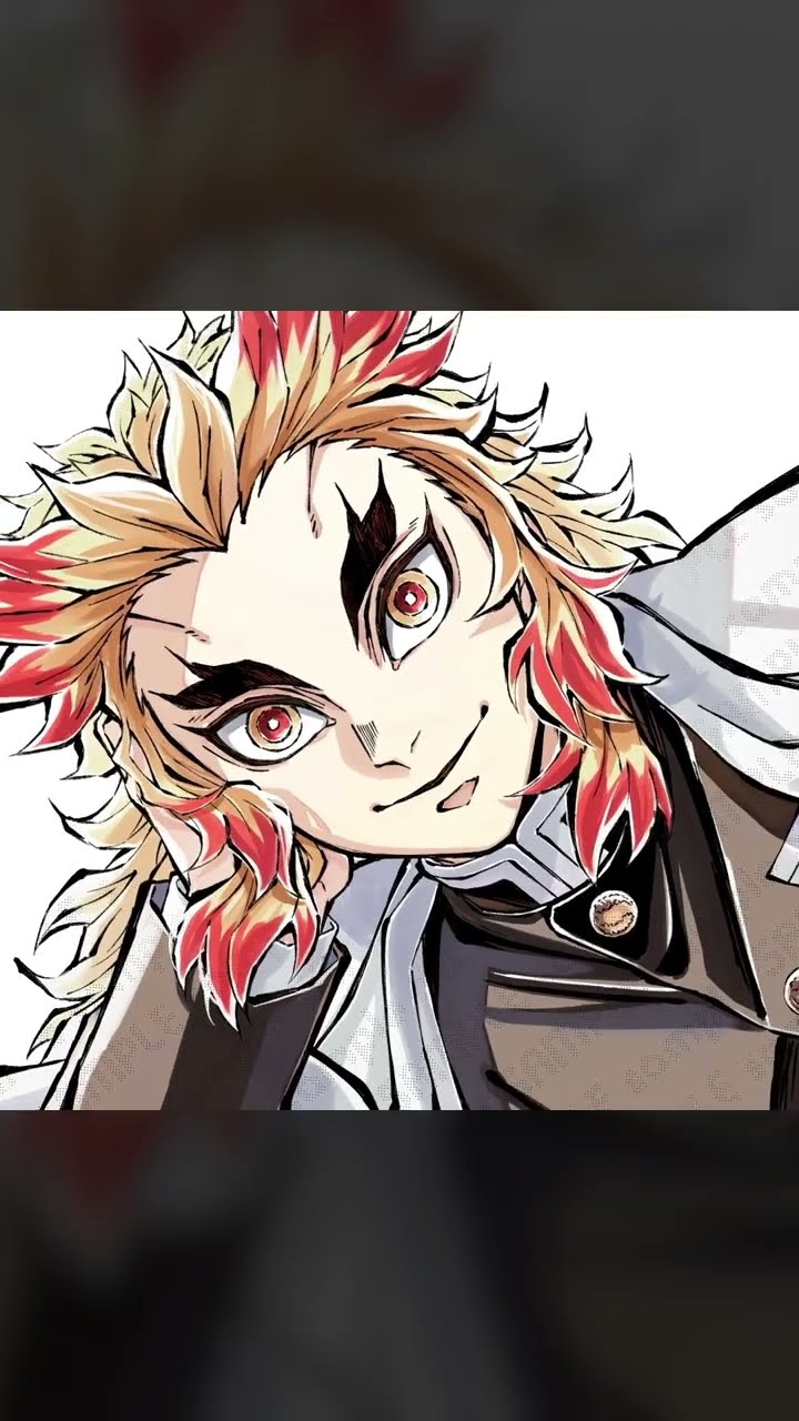 新規描き下ろし「寝そべりイラスト」煉獄杏寿郎 #shorts - YouTube