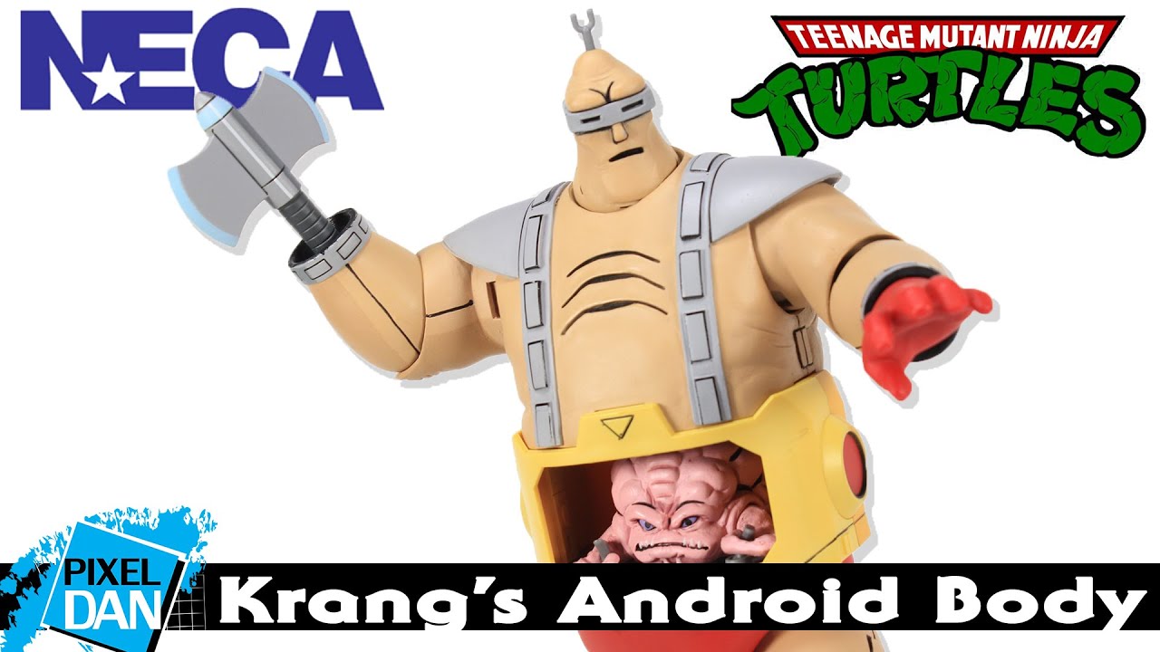 Krang Android Body NECA Toys Figure Review | Teenage Mutant Ninja