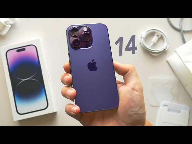 iPhone 14 Pro Unboxing, Hands On & First Impressions! (Deep Purple