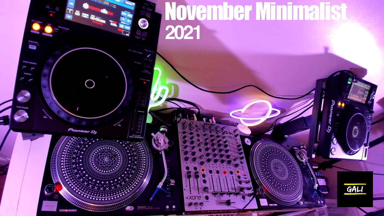 November Minimalist 2021 (Xone 96/Pioneer XDJ 1000 MK2) - YouTube