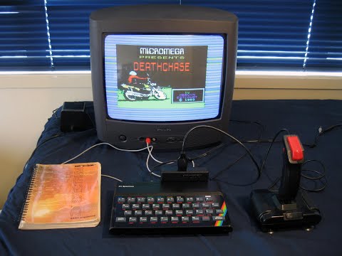 The Sinclair ZX Spectrum (as seen in Terry Stewart's computer