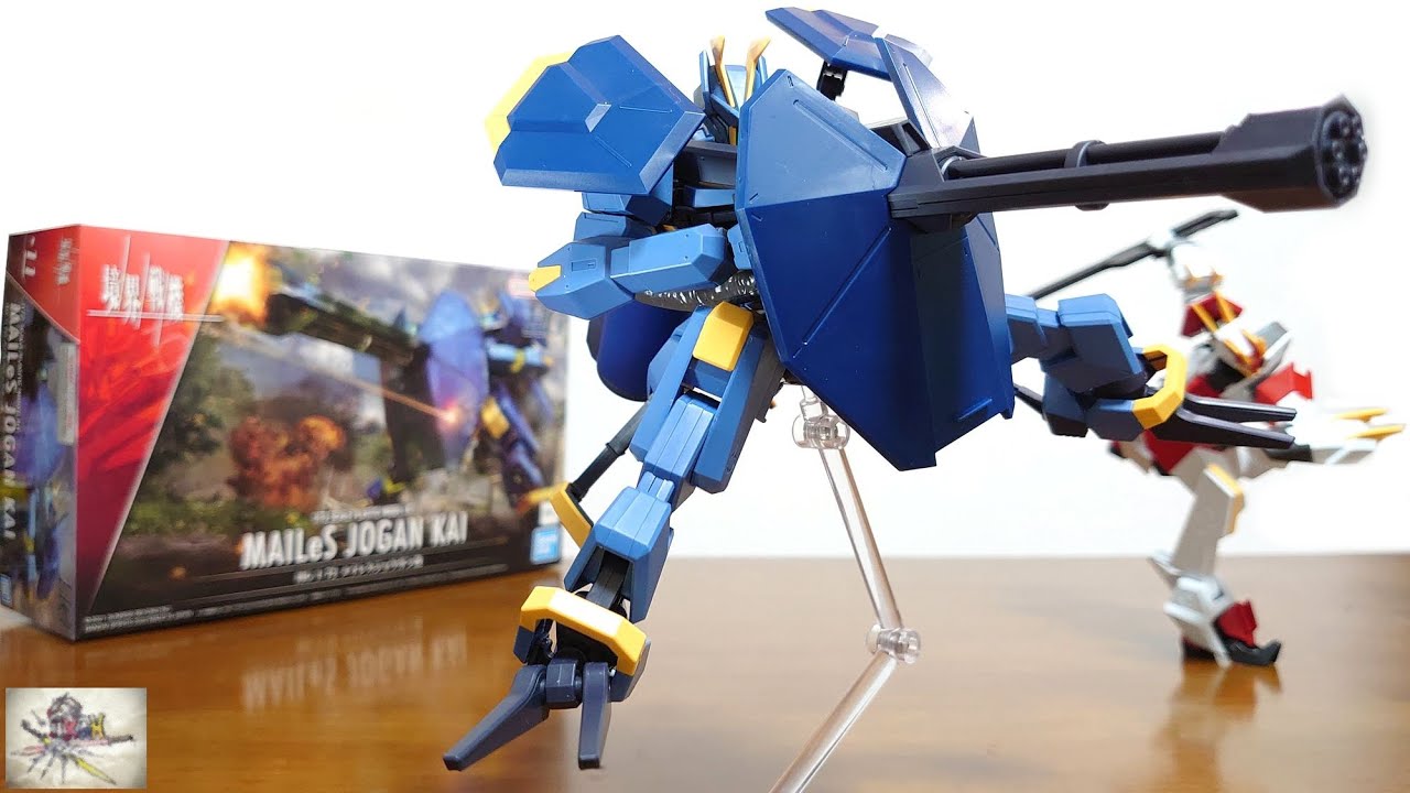 大型のガトリングとシールドが連結！ジョウガンの改良機がHGで登場