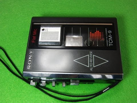 SONY カセットレコーダー TCM-9（紹介編） - YouTube