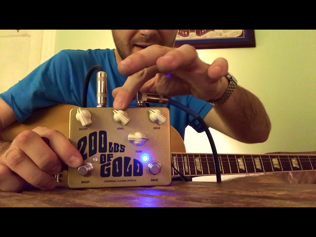 Lovepedal 200LBS of GOLD - YouTube