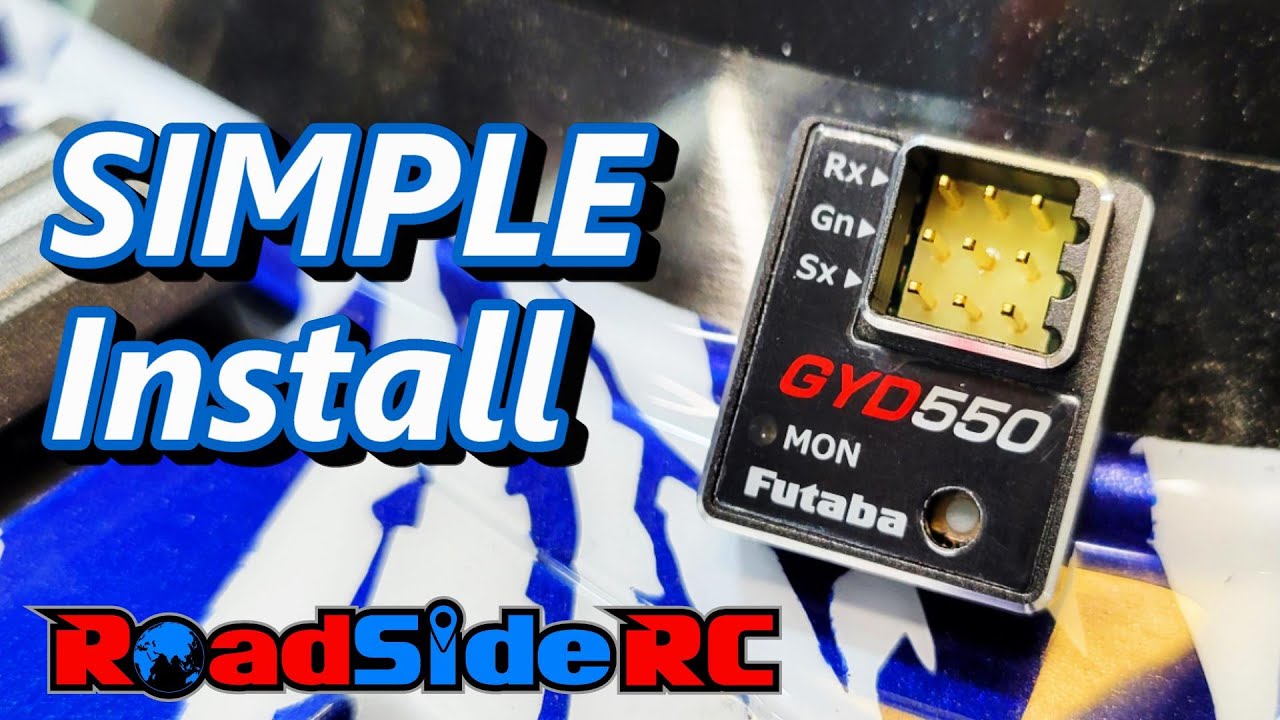 Futaba GYD550 Installed and Reviewed WITHOUT all the fancy