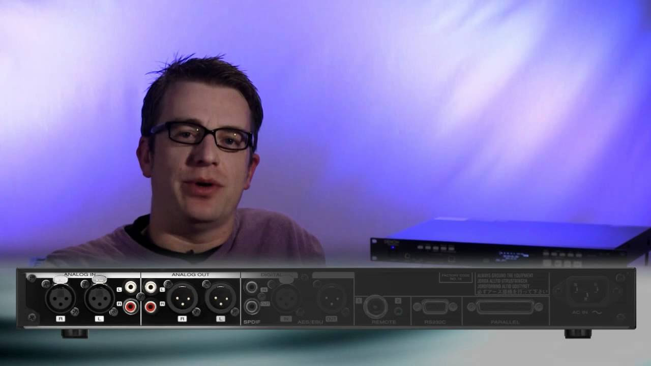 Denon Professional DN-F650R Solid State Recorder Overview - YouTube