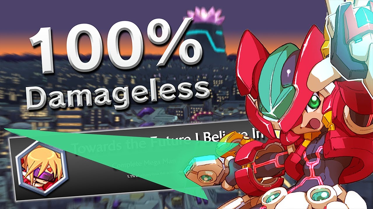 I 100%'d Mega Man ZX Damageless. Model ZX Was Not Enough. - YouTube