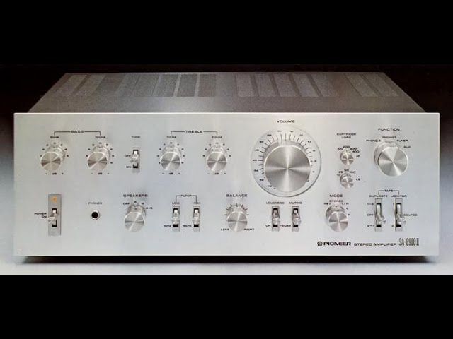 Pioneer SA-8900II ￥79,800(1976年発売) - YouTube