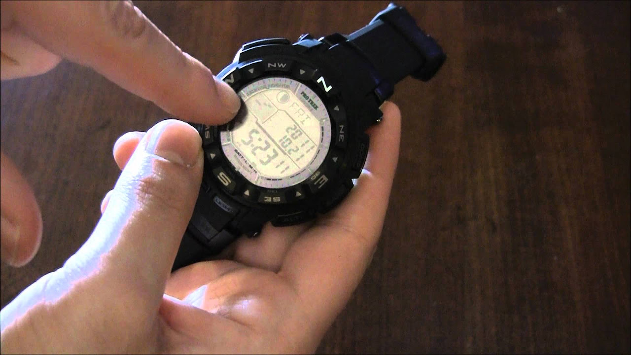 Casio Pro Trek PRW-2500 Watch Review - YouTube
