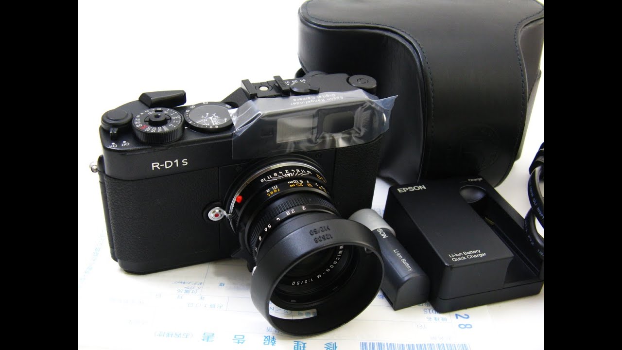 修理完了：エプソンR-D1S + Mズミクロン50mmF2 - YouTube