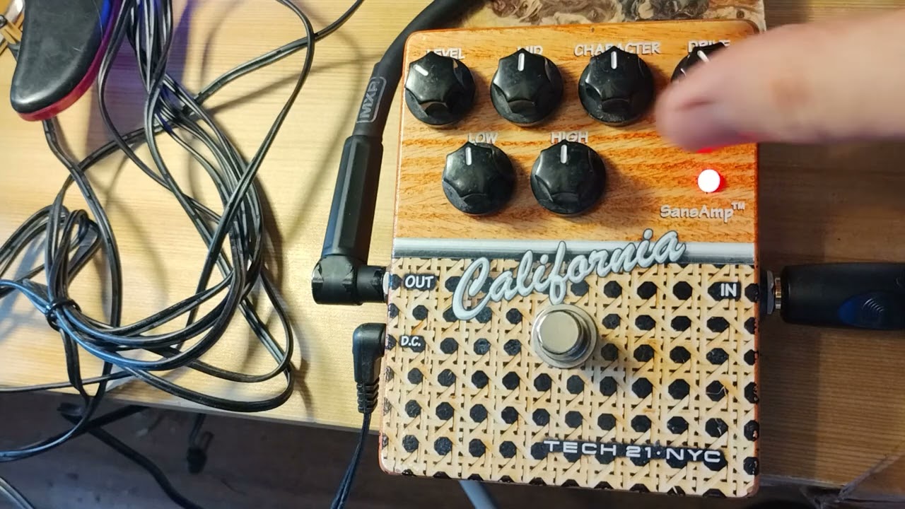 TECH 21 California オーバードライブ アメリカ製 TECH 21 California