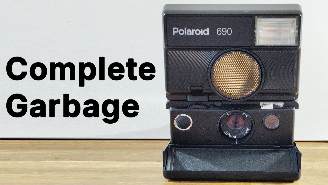 ポラロイド690 本体 - YouTube